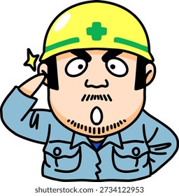 illustration workingman work safety drawing vector