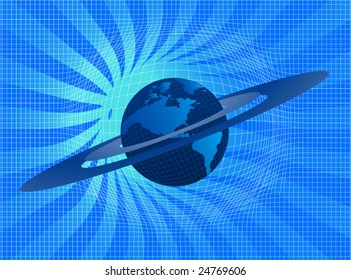 Illustration of world