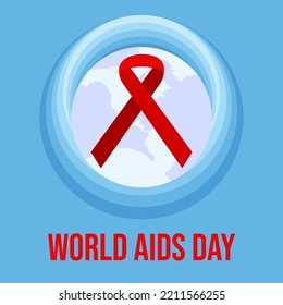 Illustration Of World Aids Day