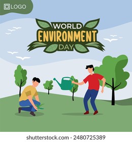 illustration for world environment day