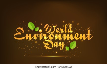 Illustration Of World Environment Day.
