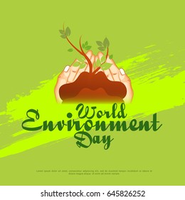 Illustration Of World Environment Day.