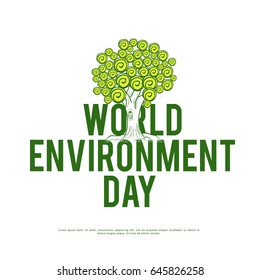 Illustration Of World Environment Day.