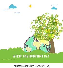 Illustration Of World Environment Day.