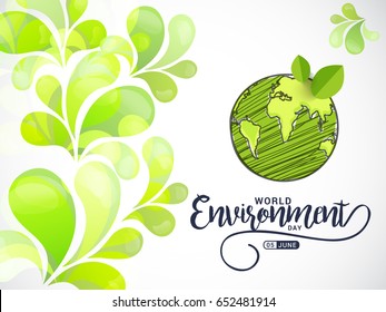 Illustration Of World Environment Day.