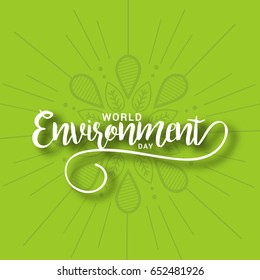 Illustration Of World Environment Day.