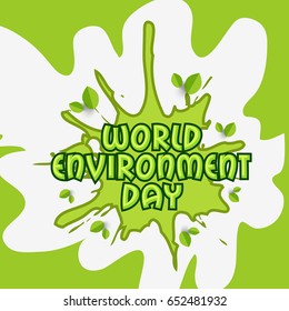 Illustration Of World Environment Day.
