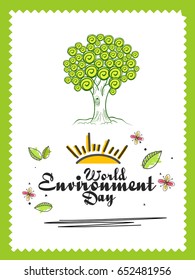 Illustration Of World Environment Day.