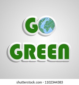 Illustration of World Environment Day background