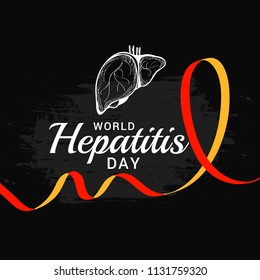 Illustration of World Hepatitis Day.