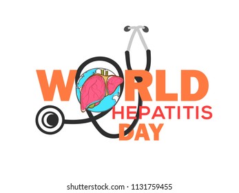 Illustration of World Hepatitis Day.