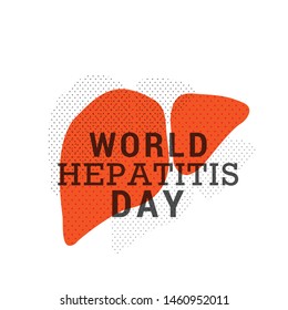 Illustration of World Hepatitis Day.