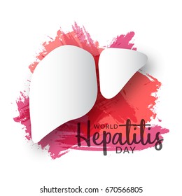 Illustration of World Hepatitis Day.