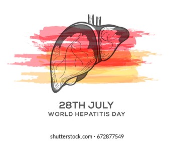 Illustration of World Hepatitis Day.