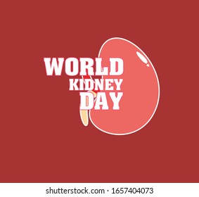 Illustration Of World Kidney Day Poster Or Banner Background
