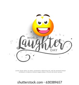 Illustration Of World Laughter Day.