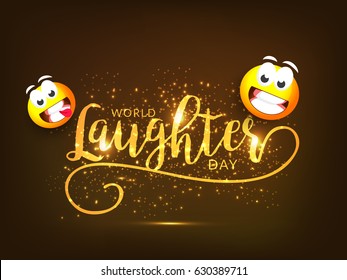 Illustration Of World Laughter Day.