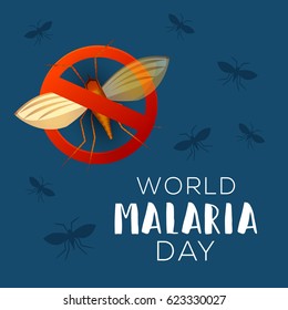 Illustration Of World Malaria day.