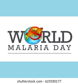 Illustration Of World Malaria day.