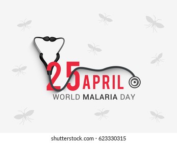 Illustration Of World Malaria day.