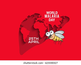 Illustration Of World Malaria day.