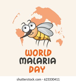 Illustration Of World Malaria day.