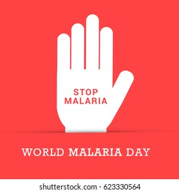 Illustration Of World Malaria day.
