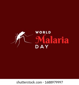 Illustration For World Malaria Day Vector