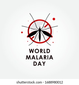 Illustration For World Malaria Day Vector