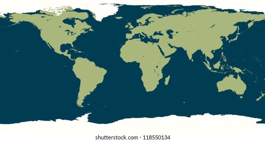 Illustration of the World Map