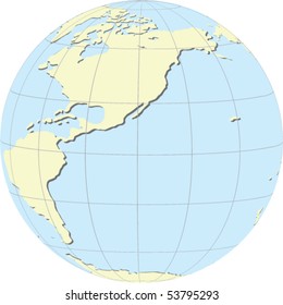 illustration of a world map