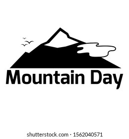 Illustration of World Mountain Day Celebration