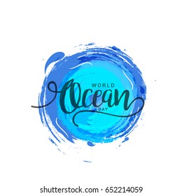 Illustration Of World Ocean Day.