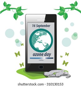 illustration. World Ozone Day