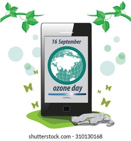 illustration. World Ozone Day