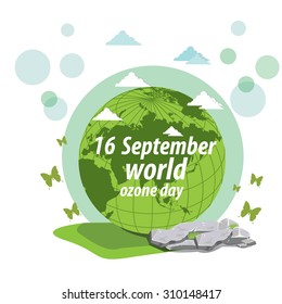 illustration. World Ozone Day