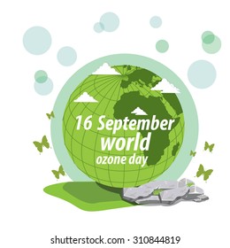 illustration. World Ozone Day
