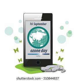 illustration. World Ozone Day