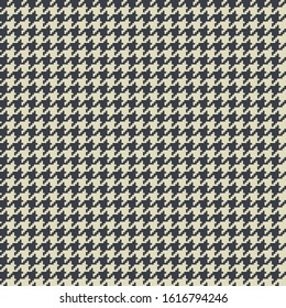 Illustration of woven fabric with check pattern