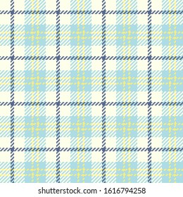 Illustration of woven fabric with check pattern