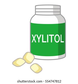 Illustration Of Xylitol Gum