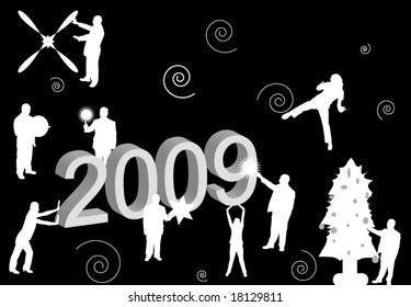 Illustration of Year 2009