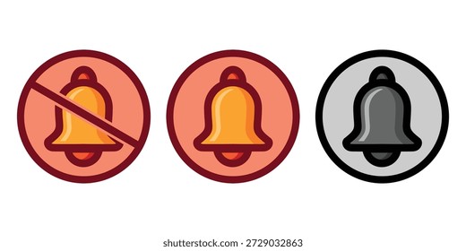 Ilustração de um sino amarelo representando uma notificação