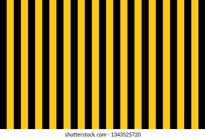 Illustration of yellow and black stripes.a symbol of dangerous and radioactive substances.The sample is widely used in industry.Vector Illustration.