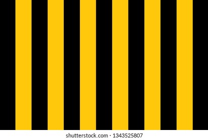 Illustration of yellow and black stripes.a symbol of dangerous and radioactive substances.The sample is widely used in industry.Vector Illustration.