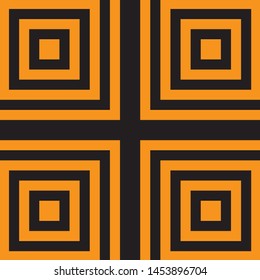 Illustration of yellow and black stripes.a symbol of dangerous and radioactive substances.The sample is widely used in industry.Vector illustration. - Vector