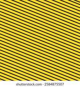 Illustration of yellow and black stripes.a symbol of dangerous and radioactive substances.The sample is widely used in industry.Vector Illustration.