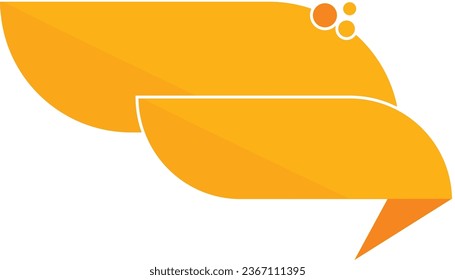 Illustration of yellow blank sign on white background