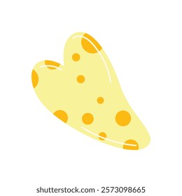 Illustration of Yellow Eye Mask