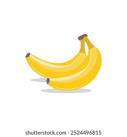 Ilustração de fruta amarela Banana Vetor catoon